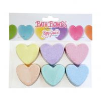 heart bath bombs