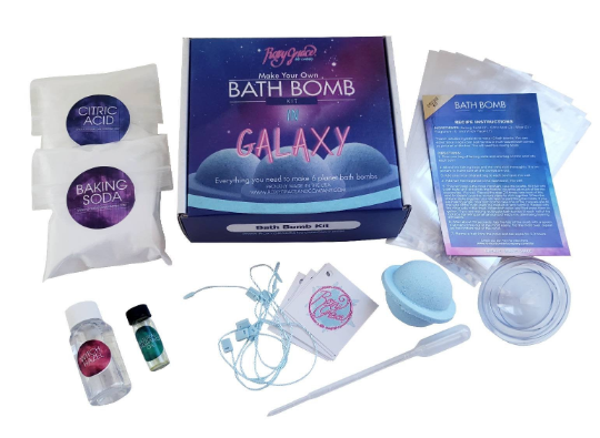 Bath Bomb Making Kit, Tropical Island Bath Bomb Kit, Bath Bomb Gift Set,  Bath Bombs for Kids, DIY Kits for Kids, Bath Bomb Supplies 